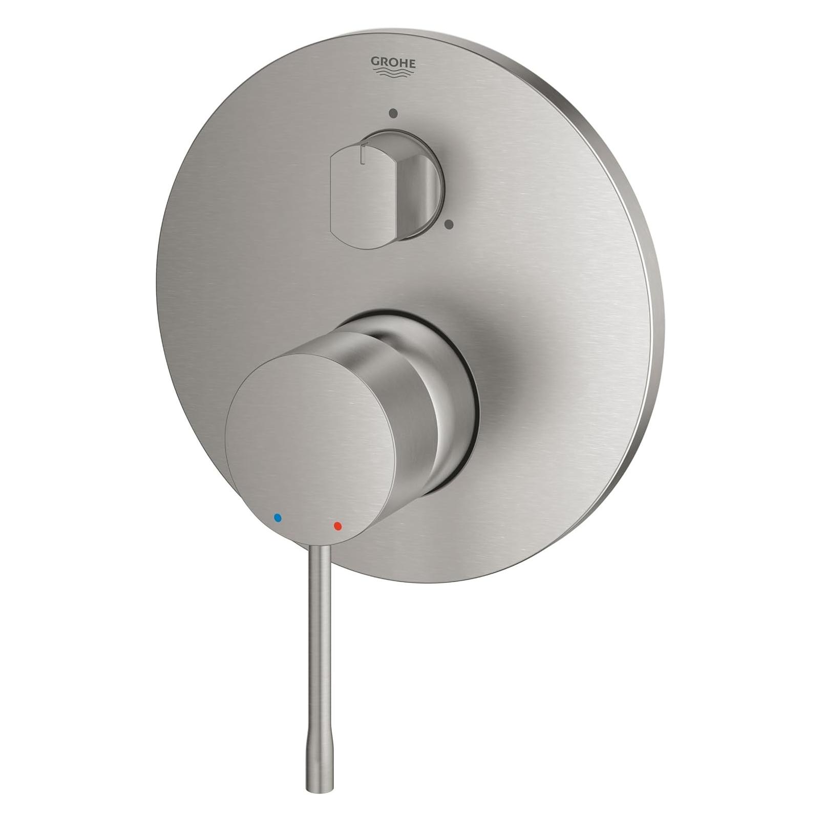 Grohe Einhandbatterie ESSENCE FMS f Rapido SmartBox (35600) supersteel (24092DC1)