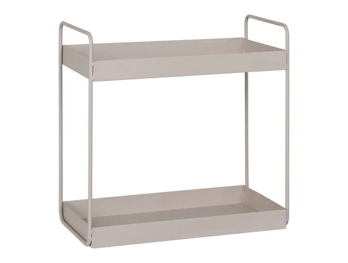 Regal Rabo, Johann Jakob, sandbraun, Metall