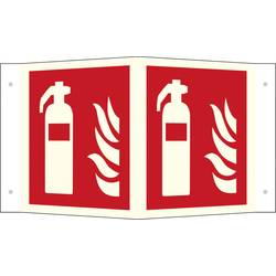 SAFETYMARKING Brandschutzschild Feuerlöscher Aluminium (B x H) 150 mm x 150 mm ISO 7010 1 St. 15.A5030