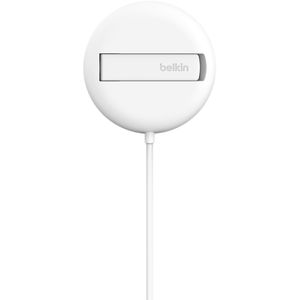 Belkin Ladestation BoostCharge Pro Qi2, magnetisch, weiß, für Apple iPhone, Induktion, 15W