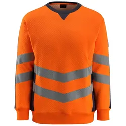 Mascot,  unisex Warnschutz-Langarmshirt Wigton orange Grosse 4XL (4XL)