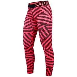 Salming Flow Tights Women Korall Polyester Small Damen