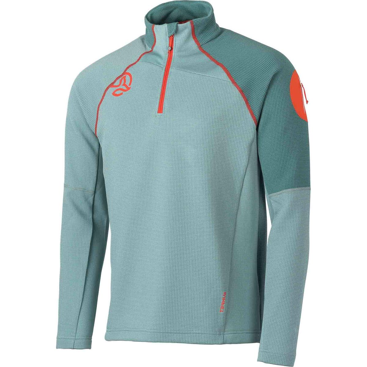 Ternua Lemik 1/2 Zip M grey mint (3488) XXL 1207375-3488-XXL