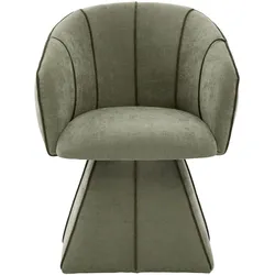 DREHSTUHL 360° Chenille Ergonomischer Sessel Wohnzimmer & Schlafzimmer