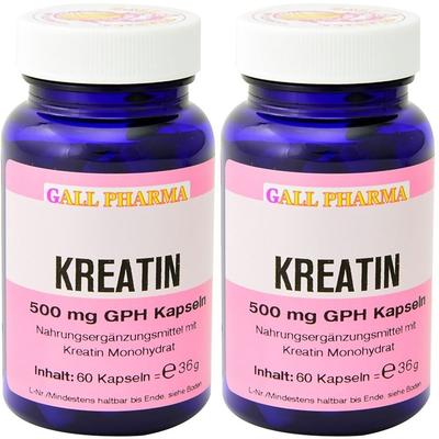 Kreatin GPH 500Mg x2 2x60 St Kapseln