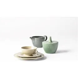 Seltmann, Geschirrset, Beat Color Glaze Teeservice (18 Stk.)