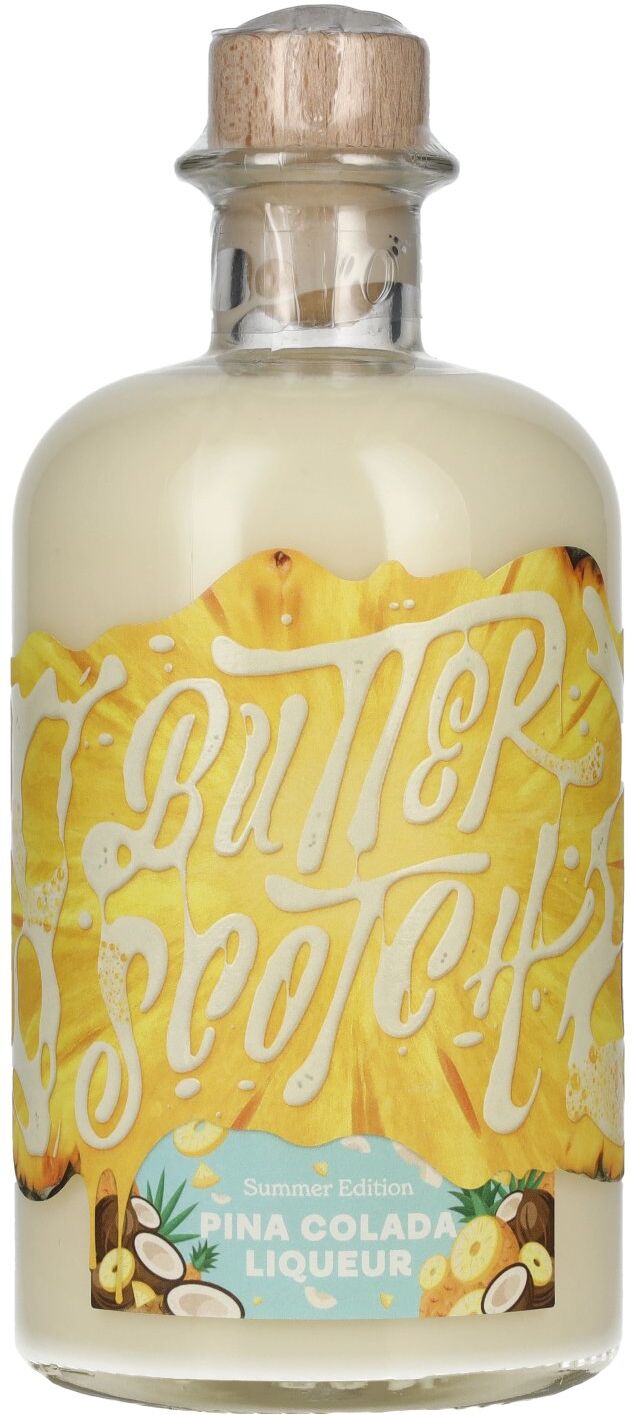 Butterscotch Liqueur Butterscotch Pina Colada Liqueur Summer Edition 15% Vol. 0,5l