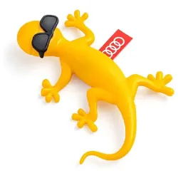 Audi Duftgecko gelb mit Sonnenbrille Duftrichtung fruchtig 85H087009L