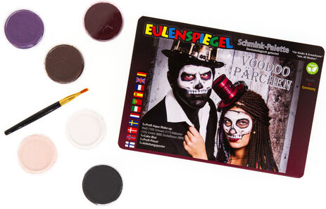 EULENSPIEGEL Schmink-Set "Voodoo"
