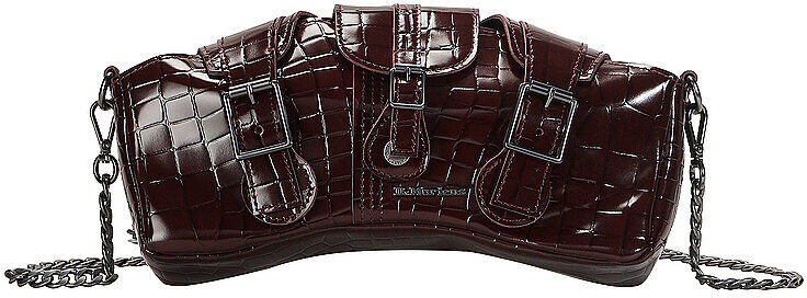 DR. MARTENS Ledertasche - Umhängetasche  braun W