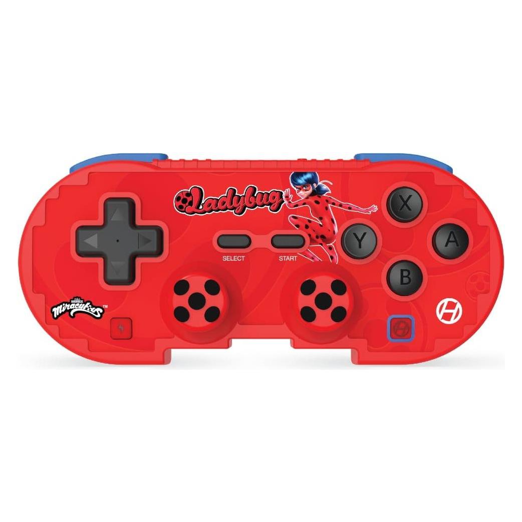 Hyperkin Controller Miraculous Wireless ladybug (Android, iOS, Mac, PC, Switch, Switch OLED) (M01328-MTLB)