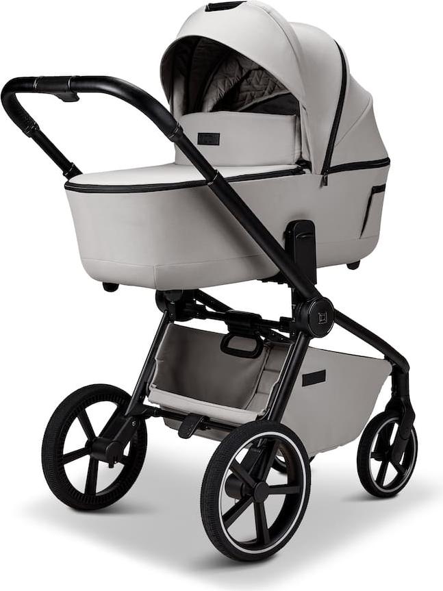 Moon Resea 2.0 Winterset Kombikinderwagen, mit Fußsack und Handmuff, Farbe/Dessin:Ghost