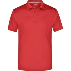 James & Nicholson Herren High Performance Polo JN401 red L