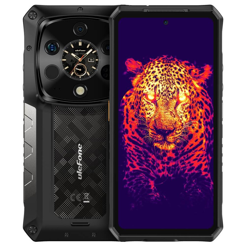Ulefone Armor 28 Ultra Thermal robuuste smartphone zwart (16+1 TB)