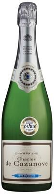"""Charles de Cazanove""" """Charles de Cazanove Tete de Cuvee Brut Champagne - France"""