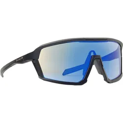 Demon, Unisex, Sportbrille, Gravel Photochomic 1-3 (Schwarz, matt black grey-blue mirror), Schwarz