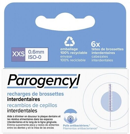Parogencyl Cepillo Interdental Recarga 6 Unidades S