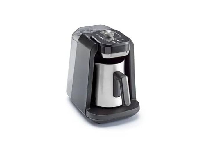 Arzum Okka Rich Pro Plus Türkische Kaffeemaschine, Vollautomatische Mokka Maschine Mit 1,3 Liter Wassertank, Patentiertem Rührwerk Und 8 Betriebsmodi Für Milch- Und Kaffeegetränke