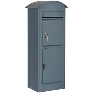 SafePost Paketbriefkasten 900511 ScanPro 80PZ, 38 x 100 x 32 cm, anthrazit