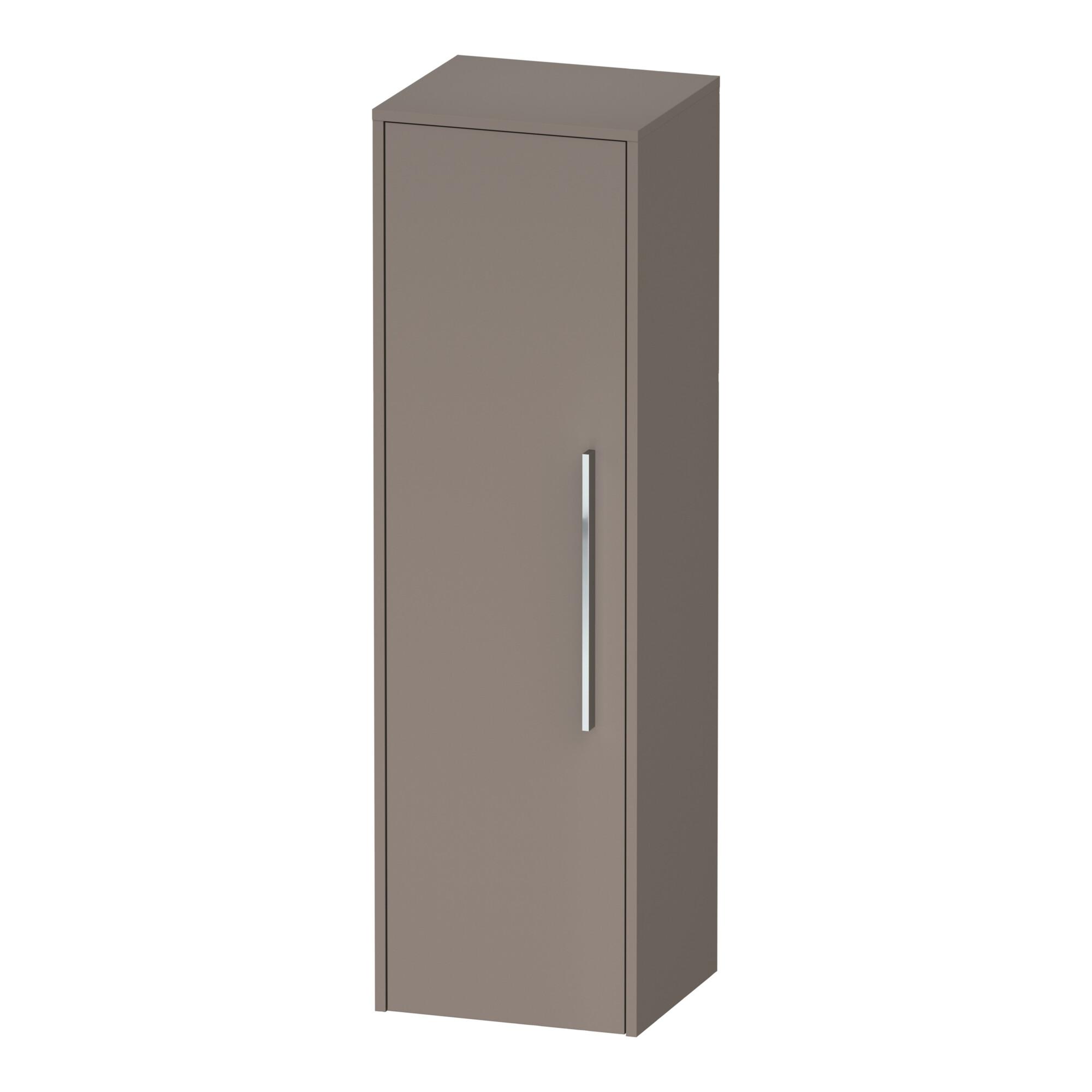 Duravit Halbhochschrank D-Code 40x132x36cm, 2 Böd., G chr, li, bas. ma (DC1338L10430000)