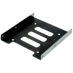ROLINE Montageadapter, 3,5 Zoll Rahmen, für 1x 2.5 HDD/SSD, Metall, schwarz 16.01.3009