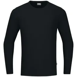 Jako Longsleeve Organic Sweatshirt Unisex - schwarz - M