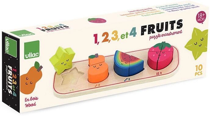 J'apprends à compter les fruits Andy Westface - Vilac