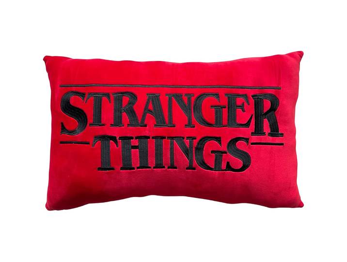 Stranger Things Coussin Logo Red