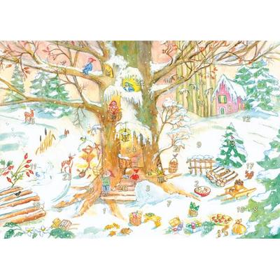 Adventskalender mit 24 Türchen