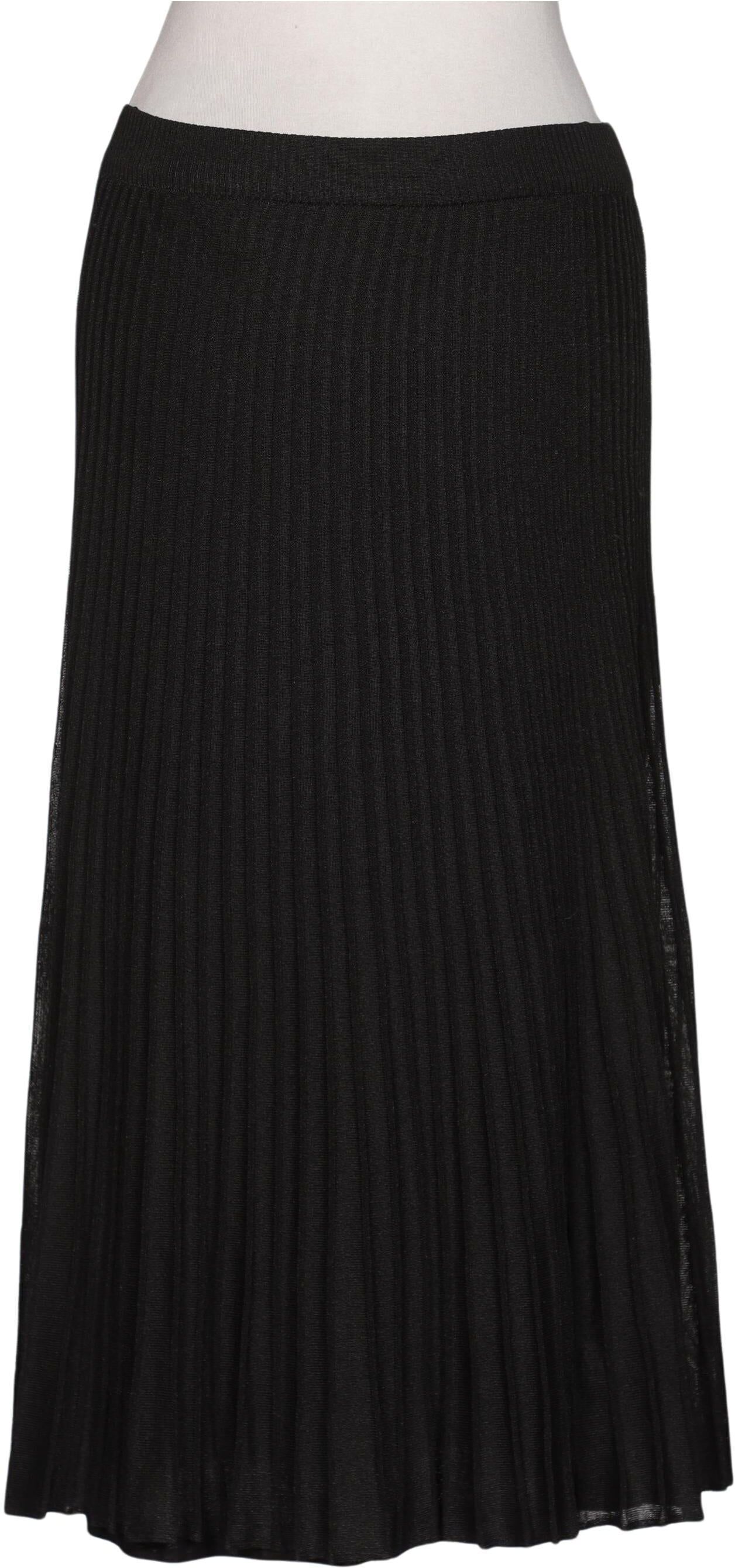Massimo Dutti Damen Rock, Schwarz, Gr. W26, kein / Etikett - Second Hand