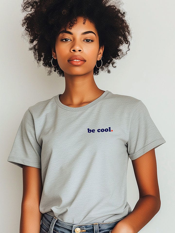 WOOOP Shirt in Grau - XL