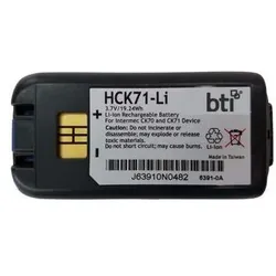 Origin Storage BTI 318-046-031, Akku, Schwarz, Honeywell, CK71, CK70, Lithium-Ion (Li-Ion), 5200 mAh, Barcode Scanner Zubehör