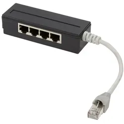LogiLink 5-Port RJ45 Splitter geschirmt mit 15 cm Kabel