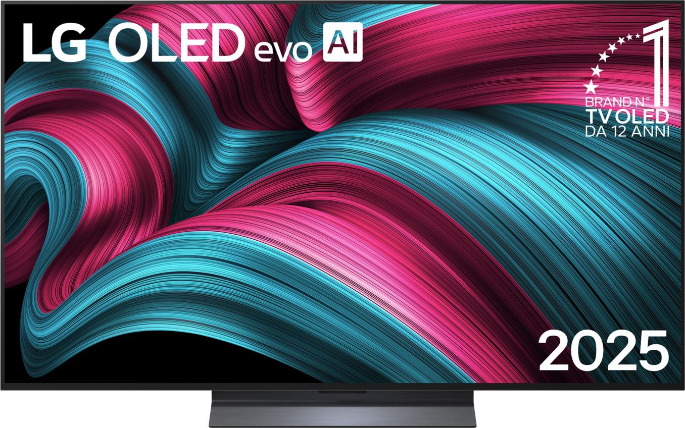 LG OLED evo AI OLED55C55LA, 139,7 cm (55"), 3840 x 2160 Pixel, OLED evo, Smart-TV, WLAN, Schwarz