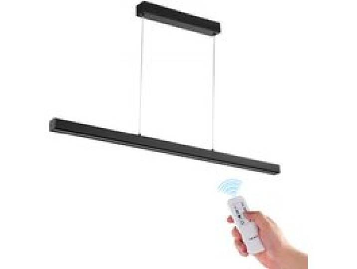VEVOR Suspension linéaire à intensité variable, 20 W, luminaire linéaire LED avec abat-jour en acrylique télécommandé, température de couleur réglable 3000 K-6000 K, luminosité pour salle à manger