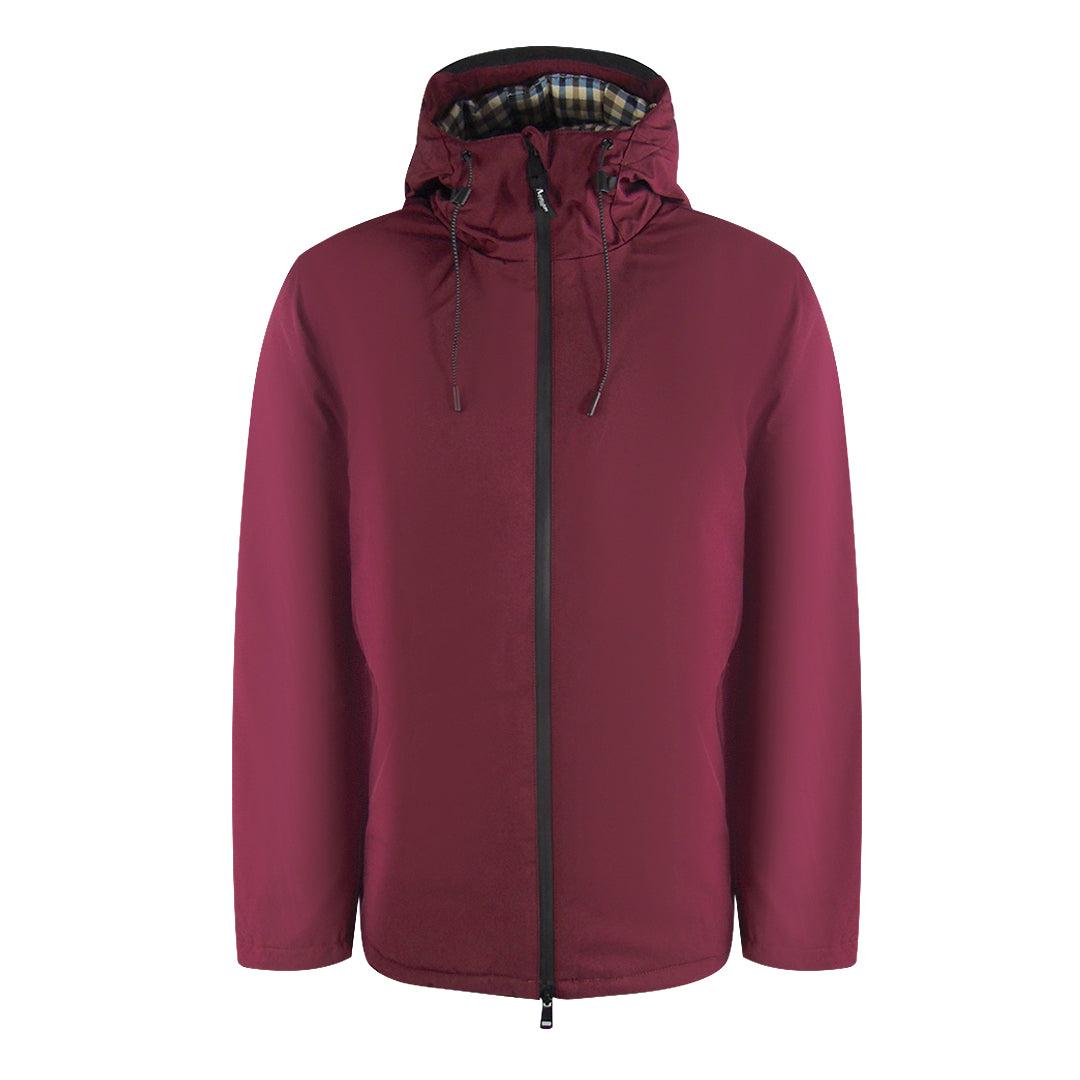 Aquascutum Activehellid Parka Cordovan Burgundy Parka-jas
