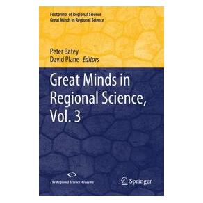 Umbreit Great Minds in Regional Science, Vol. 3 (Englisch, Softcover, Peter Batey, Plane) (74701278)