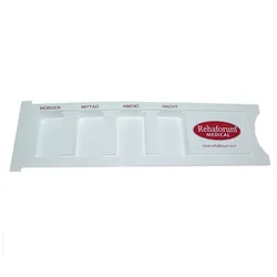 Tabletten Dispenser 4-fächer 1 St