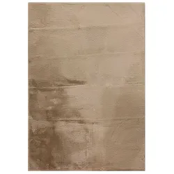 Fellimitat Happy 2 120 x 170 cm Polyester Toffee
