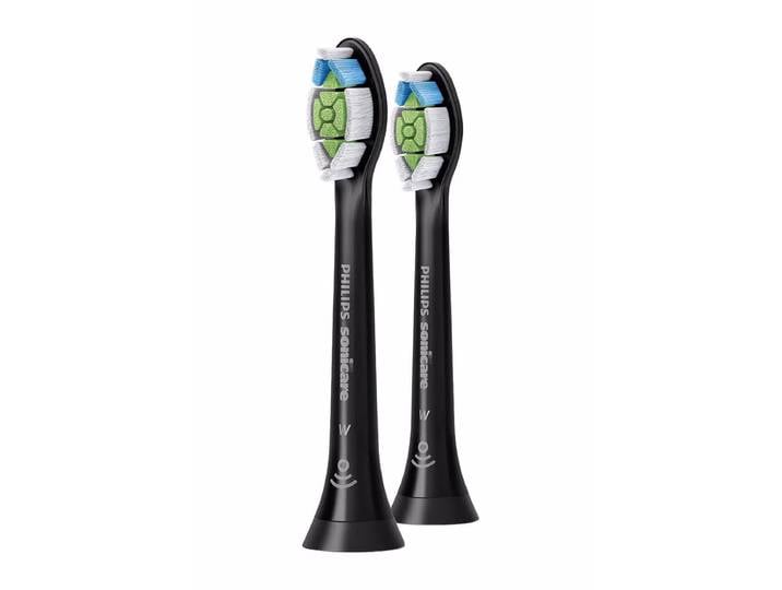 Philips HX6062/13 Ersatz-Zahnbürsten – Ersatzbürste/Zahnpflege Zubehör – schwarz