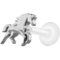 PTFE Labret mit Innengewinde + Titan-Aufsatz PFERD