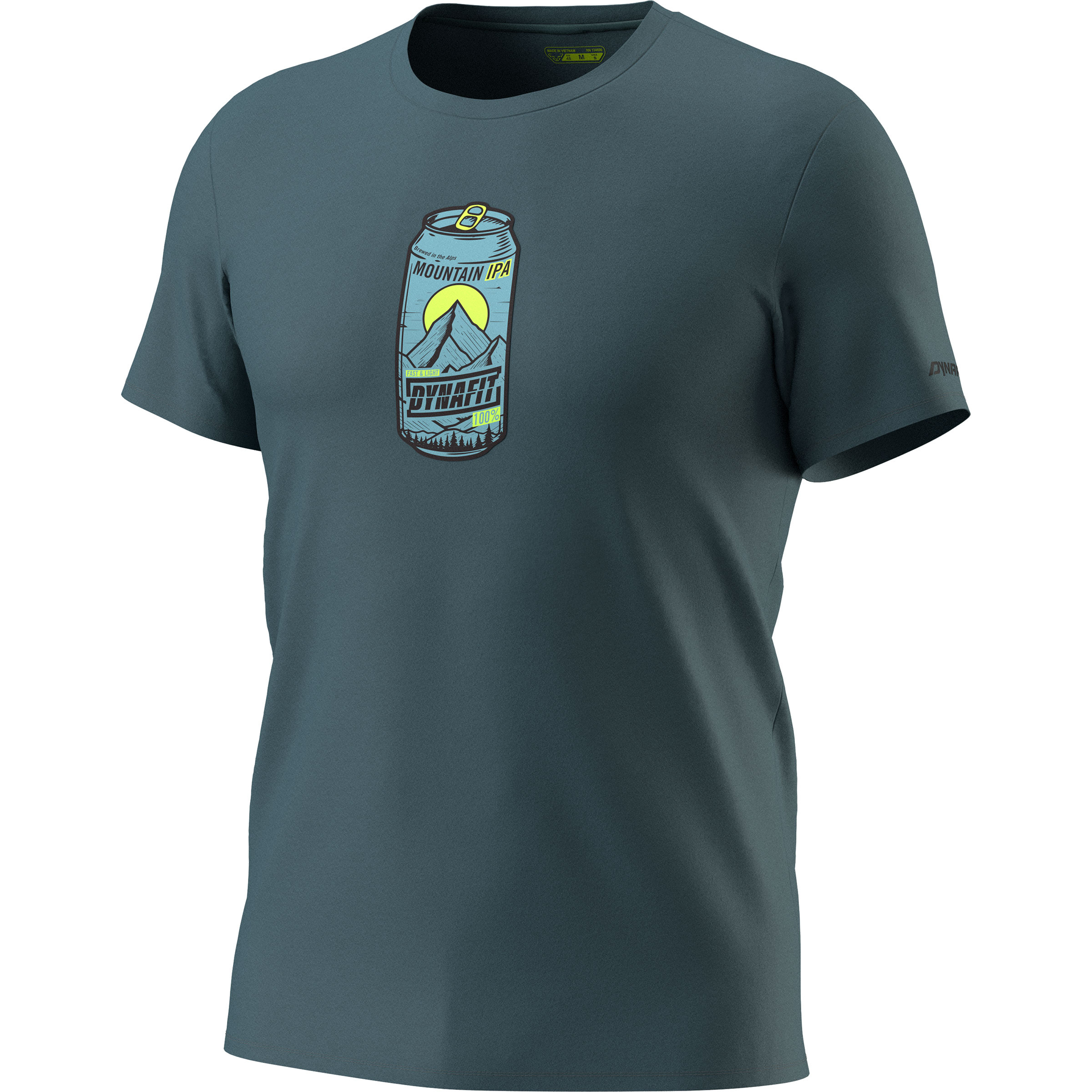 Dynafit Graphic CO Herren T-Shirts grau Größe M Lifestyle Hautfreundlich