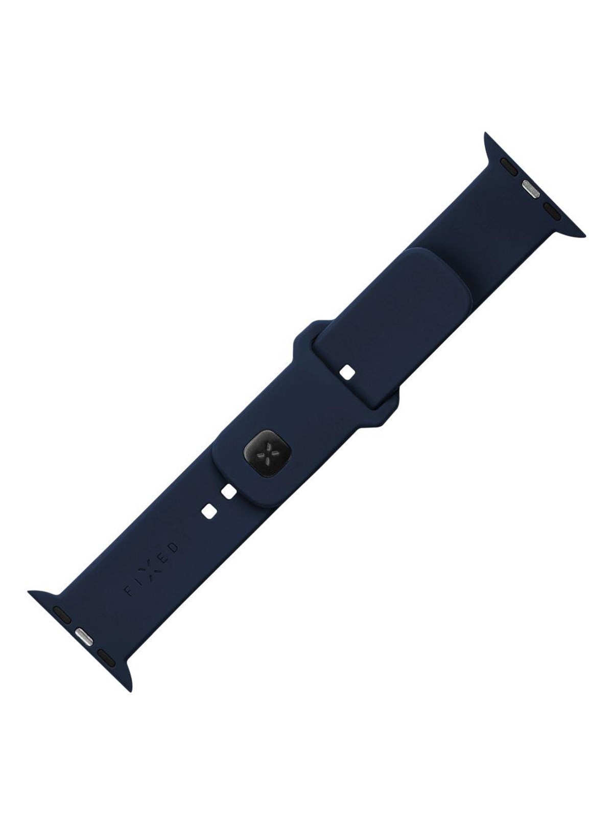 FIXED Silicone Strap SET Apple Watch 42/44/45mm Blue