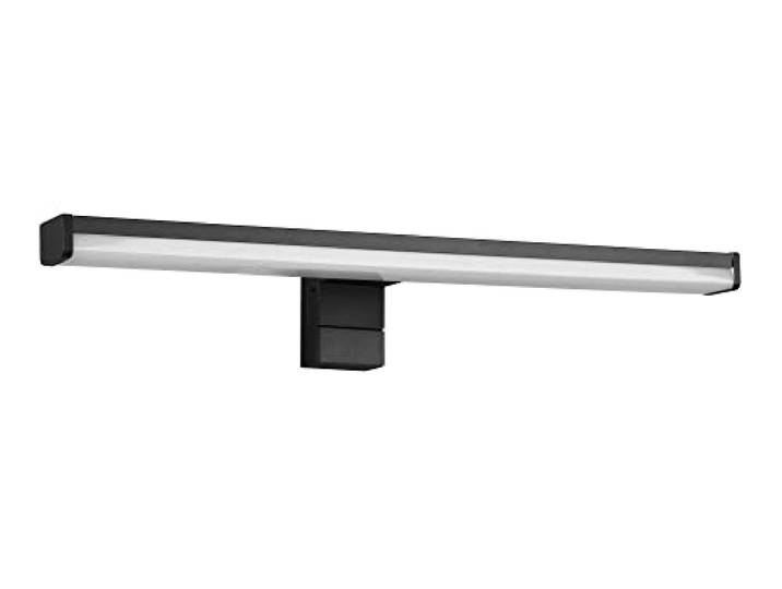 Trio Leuchten LED Bad Wandleuchte Lino 284114032, Kunststoff Schwarz matt, inklusiv 7.5 Watt LED
