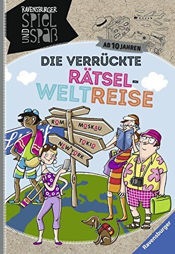 Cornelia Rist - Die verrückte Rätsel-Weltreise (Ravensburger Spiel und Spaß) - Preis vom 05.10.2026 03:47:11 h