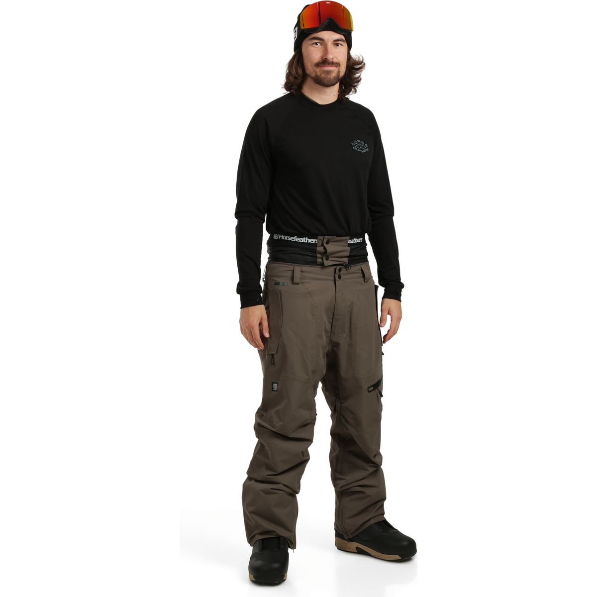 Horsefeathers Nelson Pants tarmac S OM297V-tarmac-S
