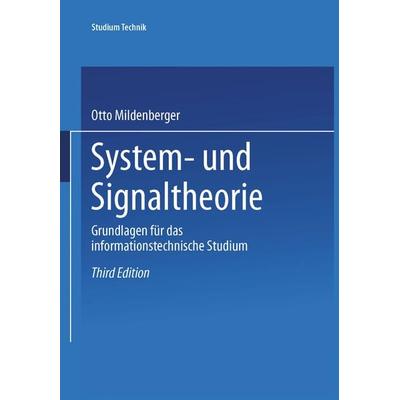 System- und Signaltheorie, Taschenbuch von Otto Mildenberger, Vieweg & Teubner, 978-3-528-23039-5