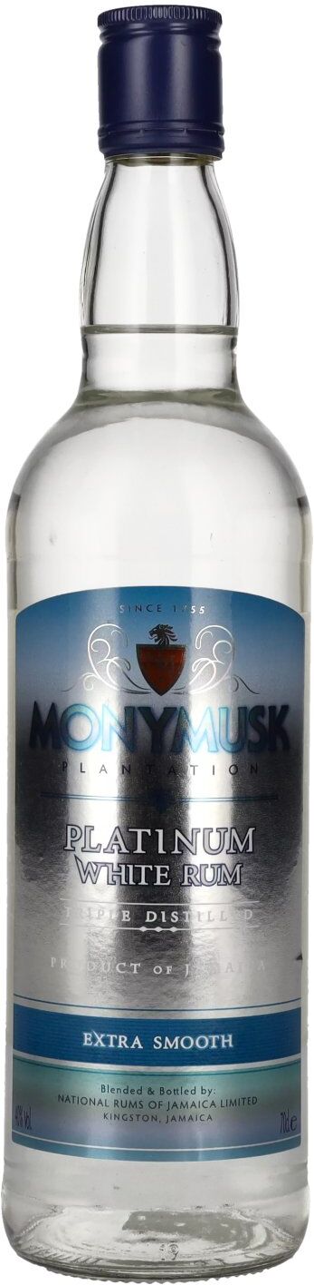 Monymusk Rum Monymusk Plantation PLATINUM WHITE Rum 40% Vol. 0,7l