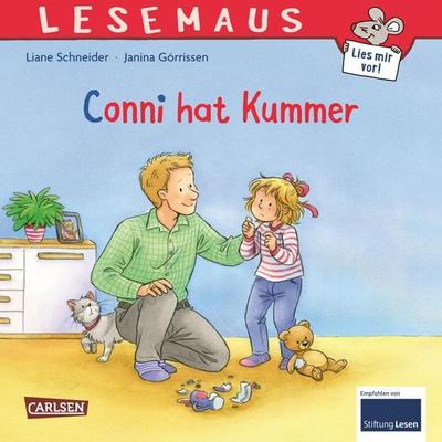 LESEMAUS 116: Conni hat Kummer, Taschenbuch von Liane Schneider, Carlsen, 978-3-551-08080-6