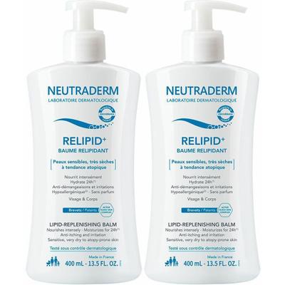 Neutraderm Relipid+ Baume Relipidant x2 2x400 ml Balsam